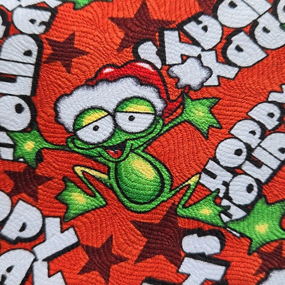 Roberto Cellini (Hoppy Holiday) Xmas Necktie - Picture 2 of 7